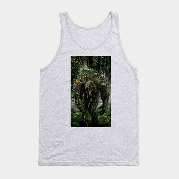 Man Thing Tank Top by uncannyknack